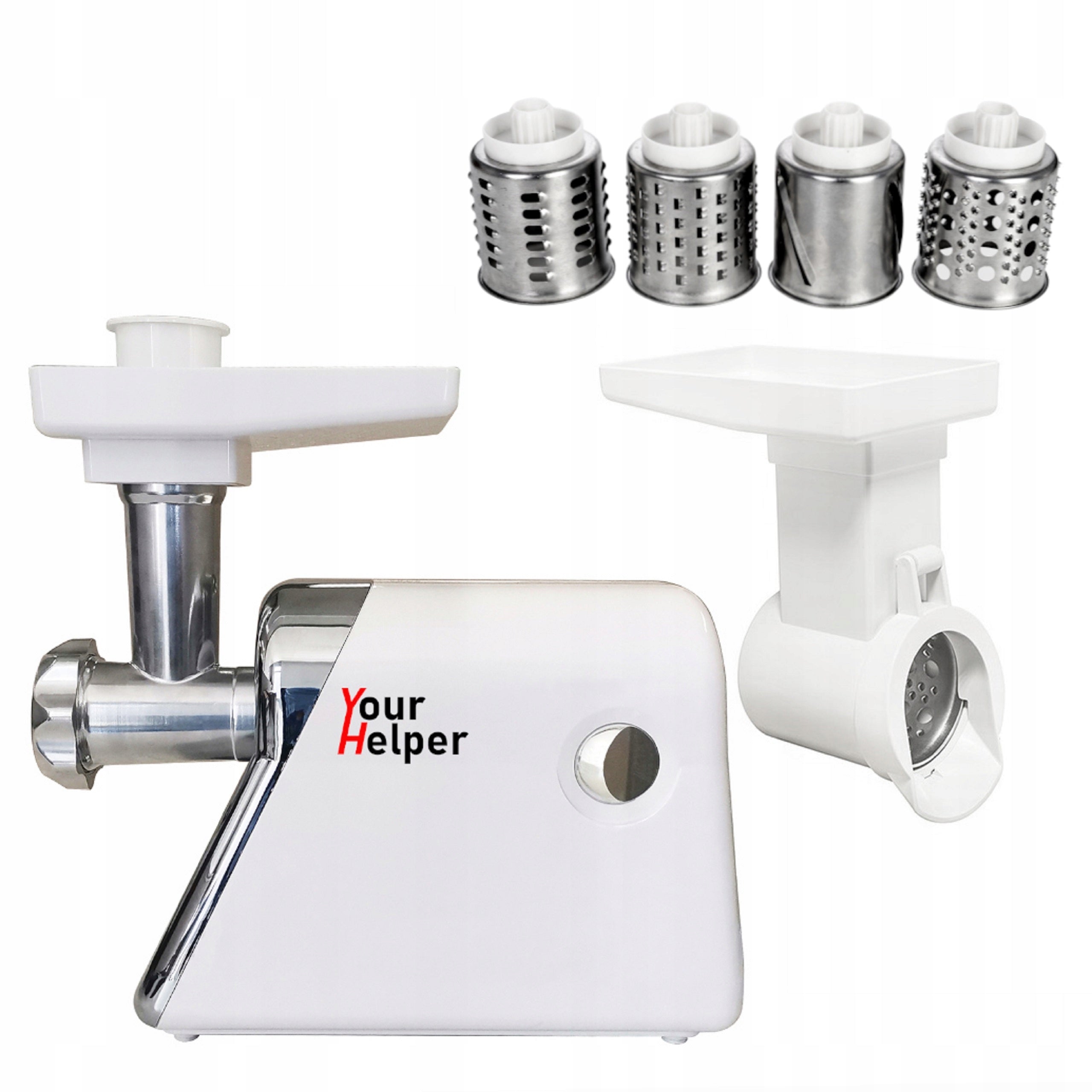 Meat grinder Your Helper + 2x shredder +4 grater food processor