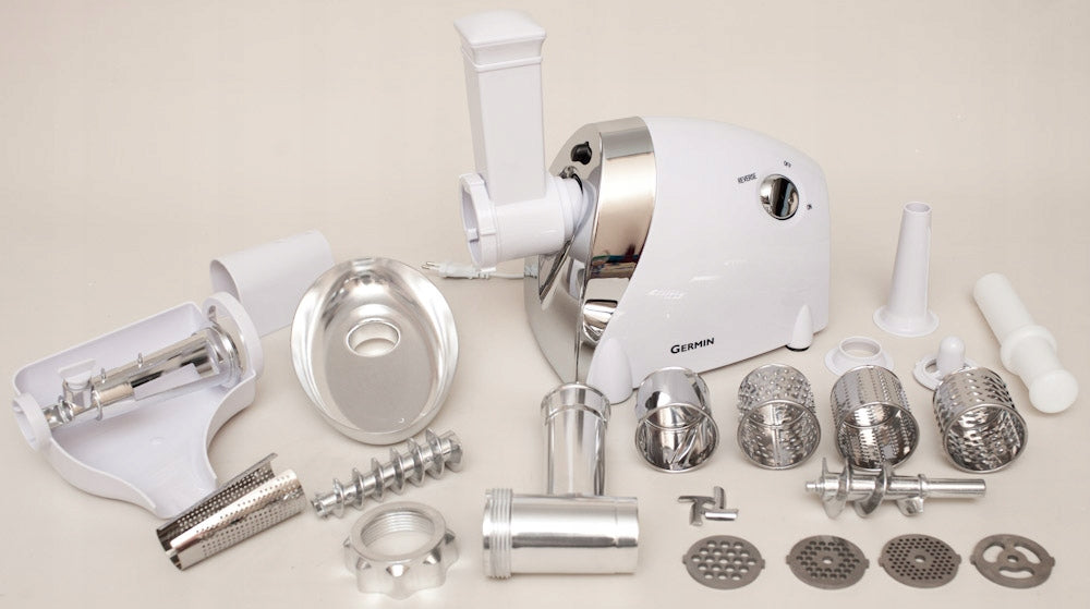 Meat grinder | high power | juicer, shredder, sausage machine, 4 sieves Packaging status original