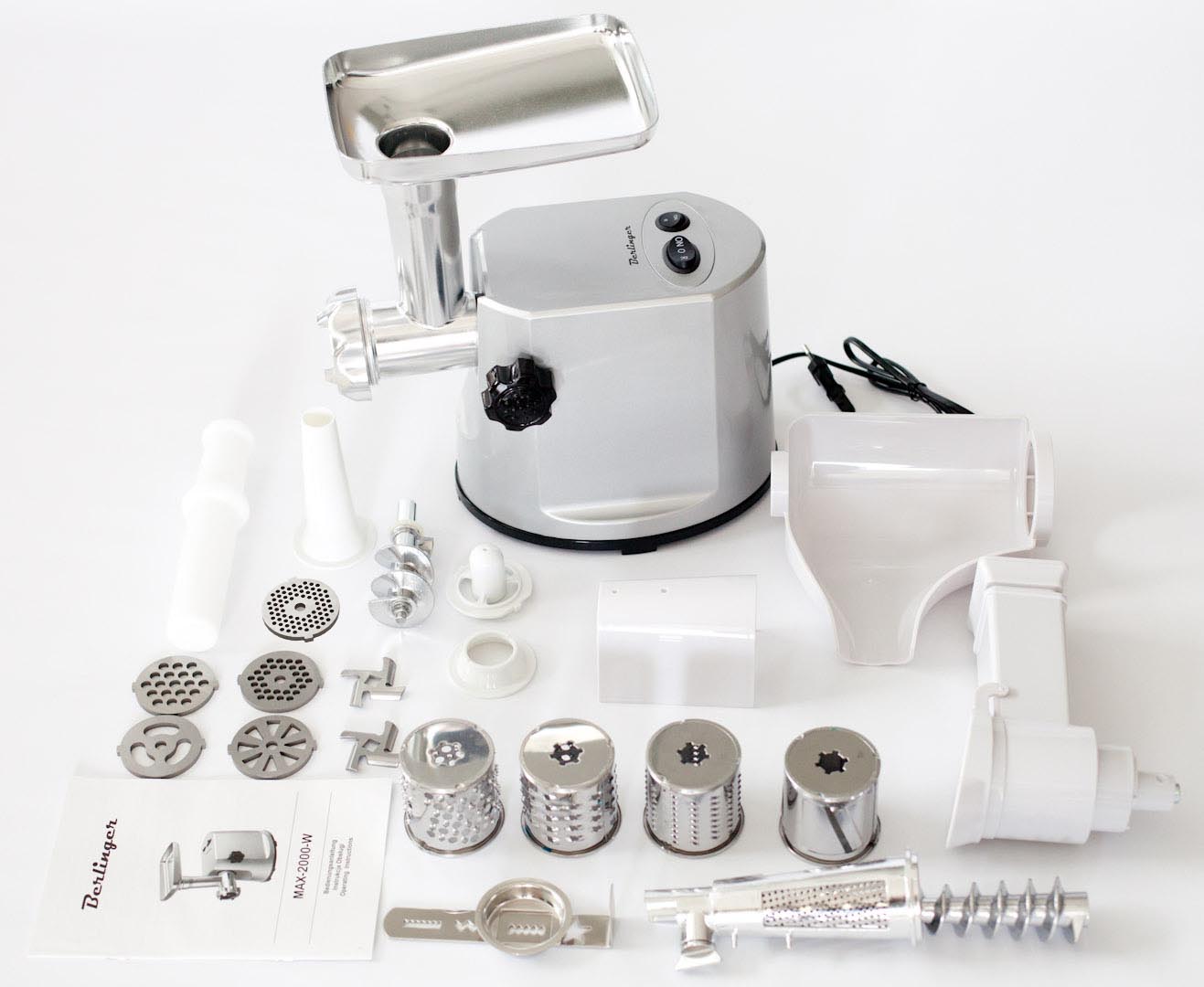 Meat grinder | high power | shredder juicer 5 sieves 2 knives Packaging status original