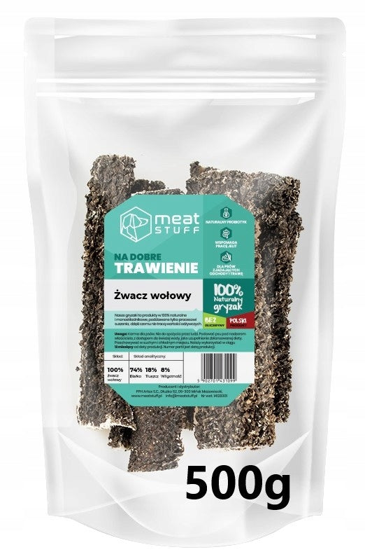 Meatstuff Beef rumen treat dog teether 500g