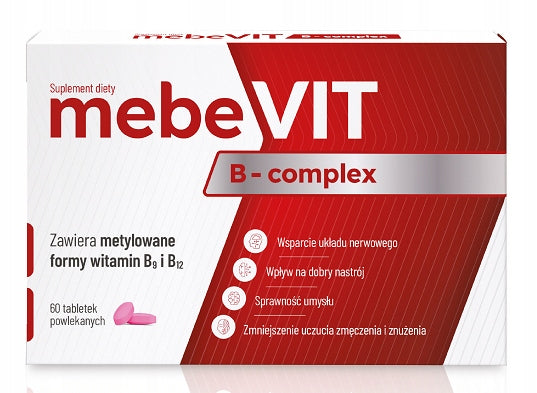 MebeVIT B-complex 60 film coated tablets