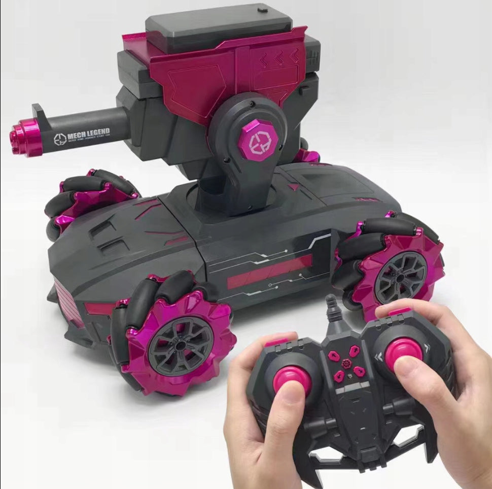 Mech Legend remote controlled tank shoots bullets Brand no brand