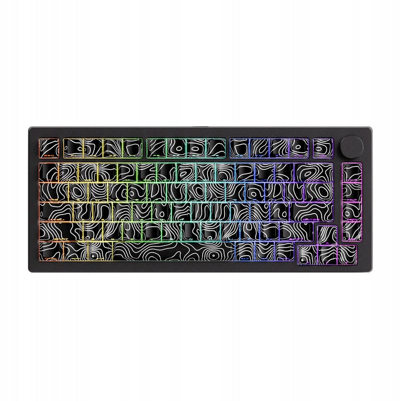 Mechanical Keyboard Akko x MonsGeek M1 V5 Contour Black Aluminium Piano