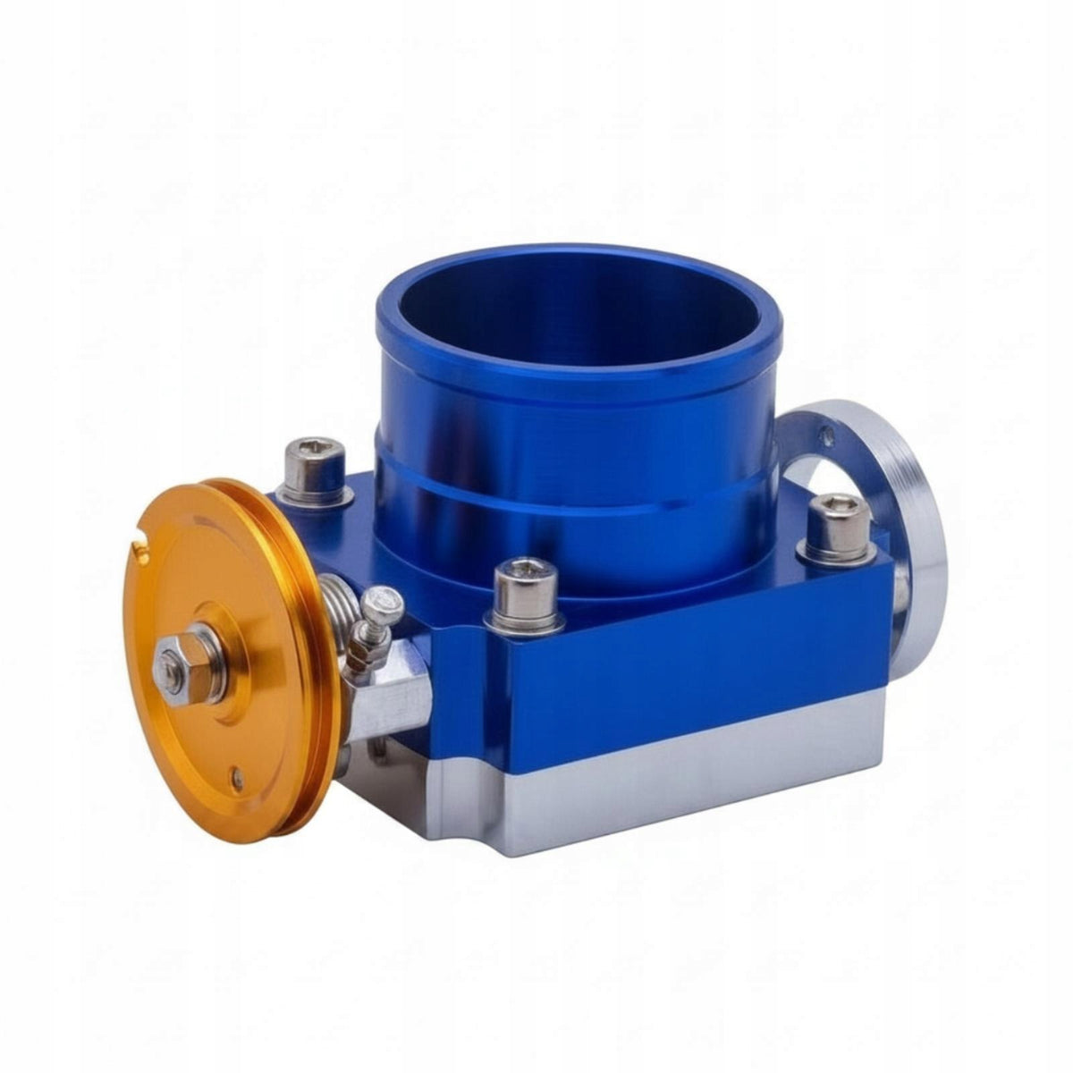 Mechanical Throttle Body Direct Replacement Throttle Body 80MM Blue