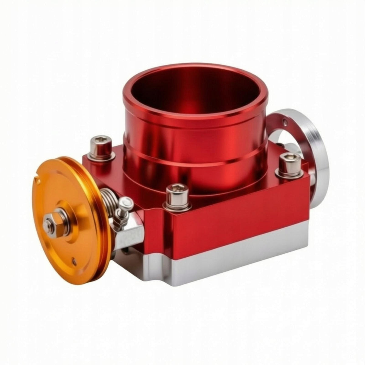 Mechanical Throttle Body Upgraded Throttle Body Assembly New 70MM Red