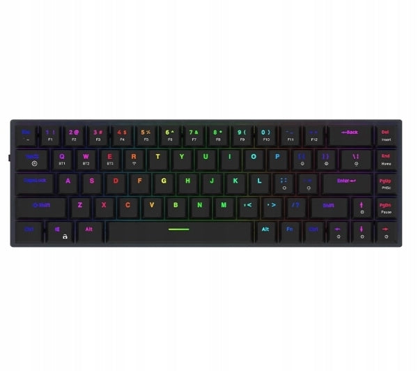 Mechanical Wireless Keyboard Aqirys AQI-GA-KB-8 Gateron Red Black