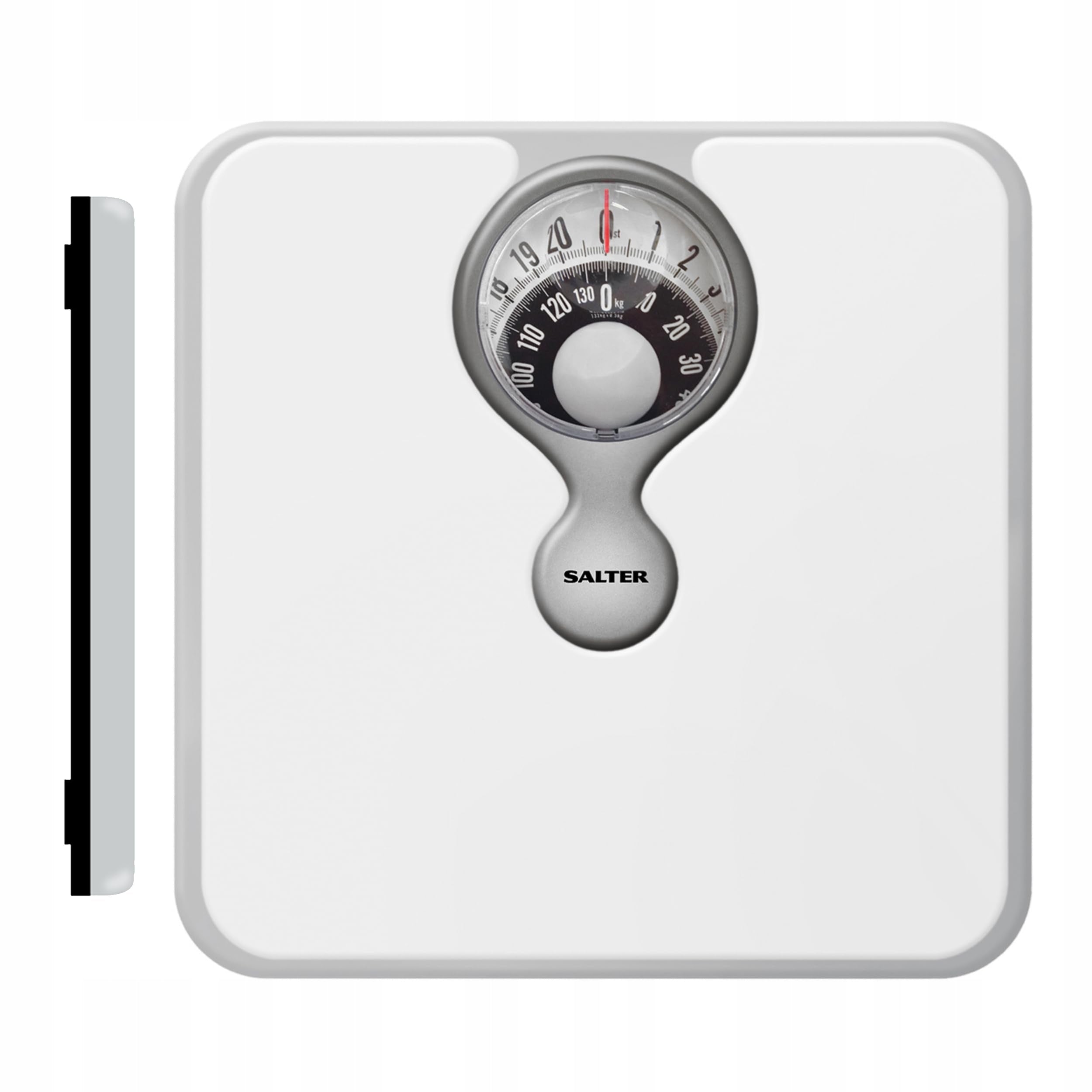 Mechanical bathroom scale Stylish Salter 484 WHDR up to 133 kg white 1 pc