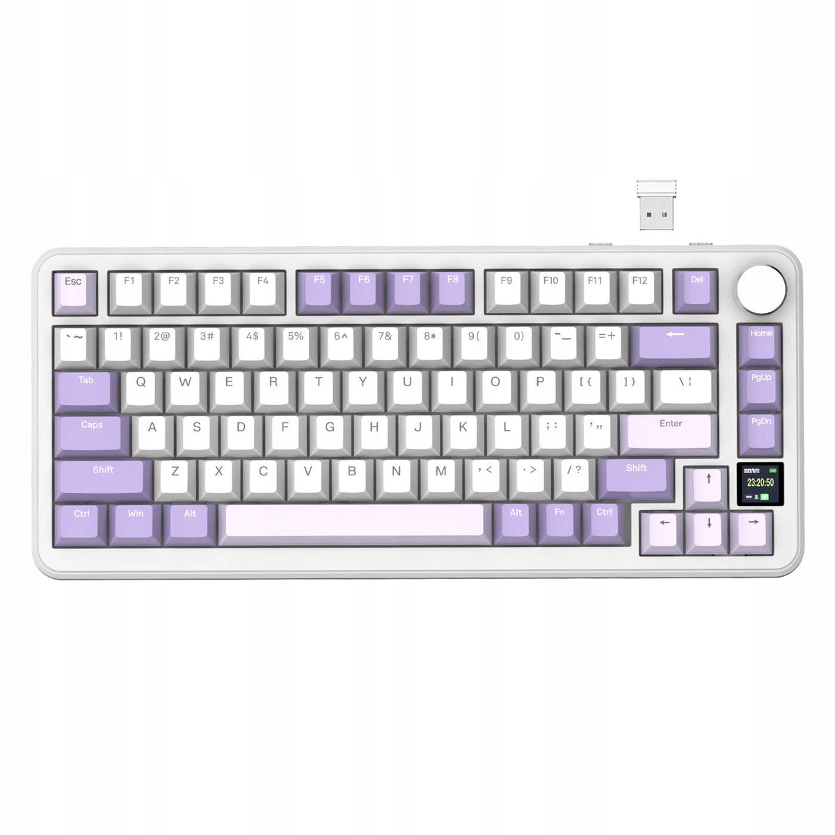 Mechanical keyboard ATTACK SHARK X85Pro Lavender