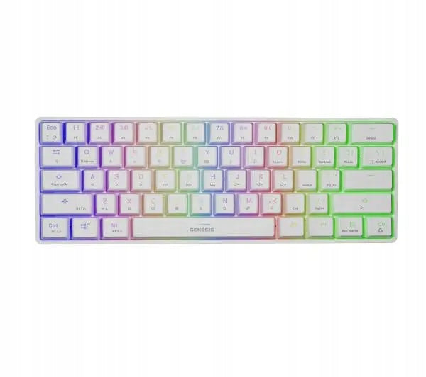Mechanical keyboard Genesis Thor 660 RGB Gateron Red White