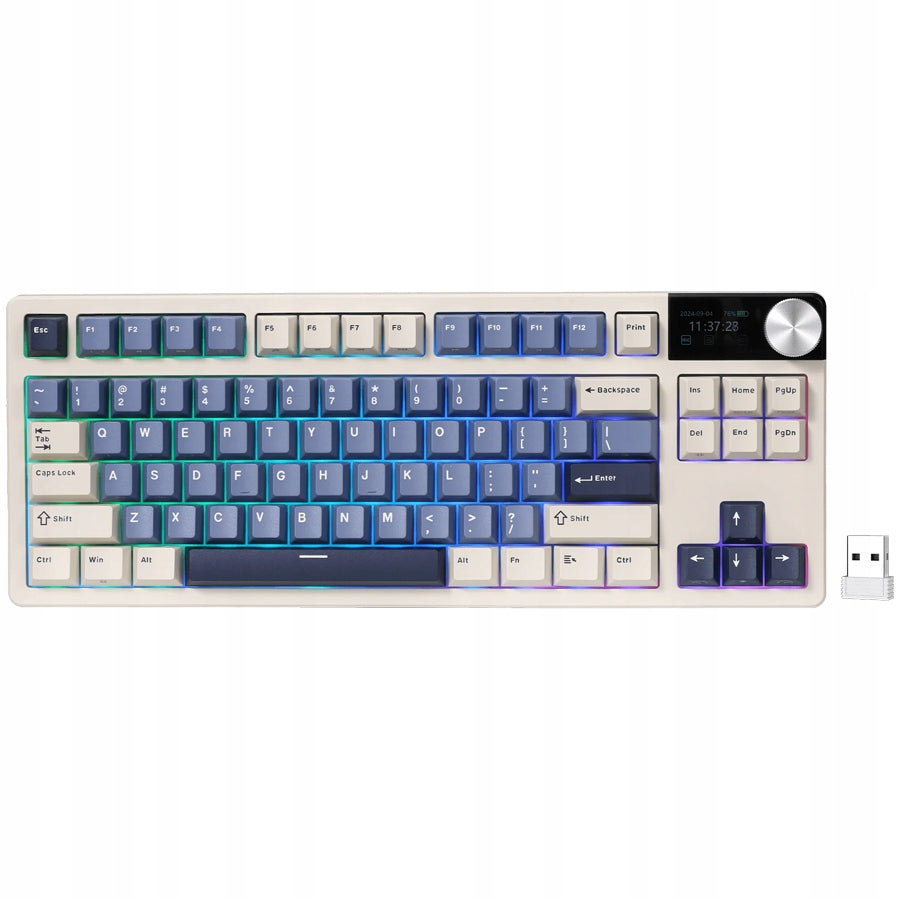 Mechanical keyboard RK ROYAL KLUDGE RK S85 Horizon Blue