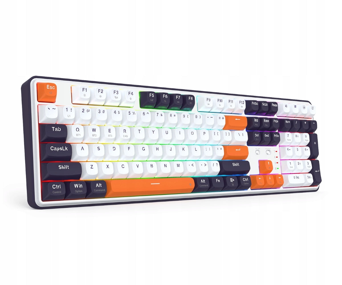 Mechanical keyboard Redragon Wyvern K689WBO-RGB-PRO BT 2.4GHz USB-C Manufacturer code K689WBO-RGB-PRO