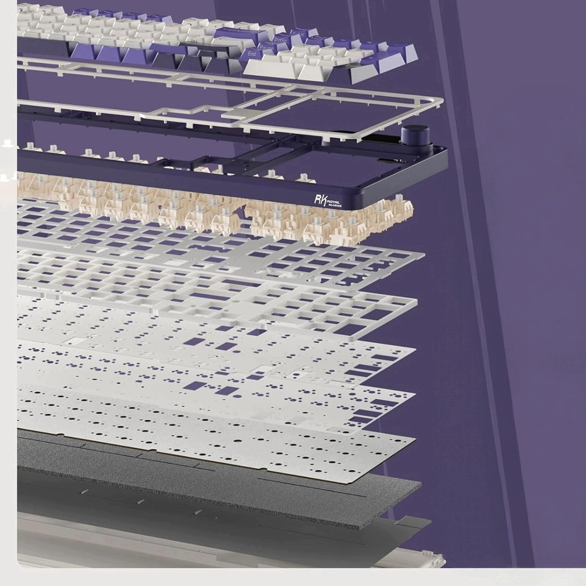 Mechanical keyboard S98 Packaging status original