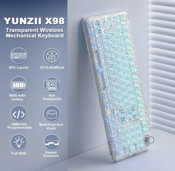 Mechanical keyboard X98 YUNZII MECHANICAL GAMING Manufacturer code X98