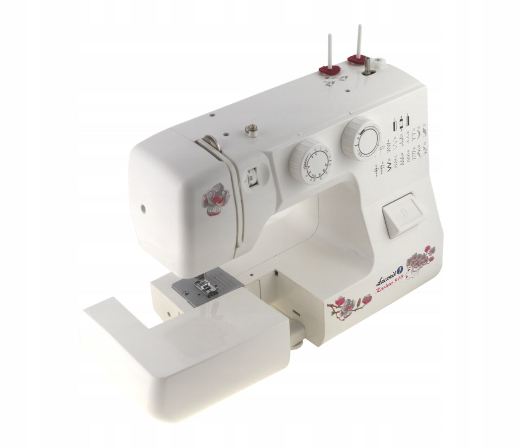 Mechanical sewing machine Karina 910 double needle overlock 38 stitches Material synthetic material
