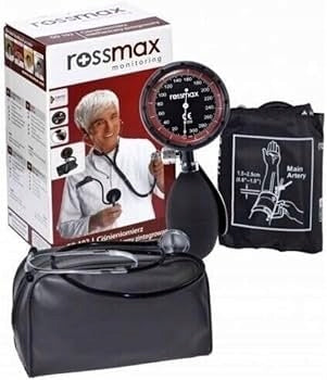 Mechanical shoulder blood pressure monitor GD102 Rossmax with stethoscope and case