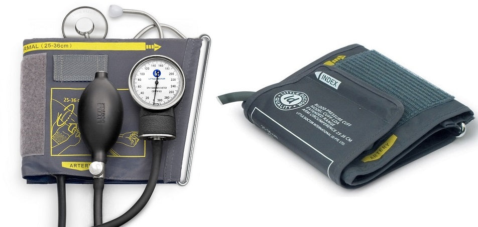 Mechanical shoulder blood pressure monitor clock stethoscope LittleDoctor LD71