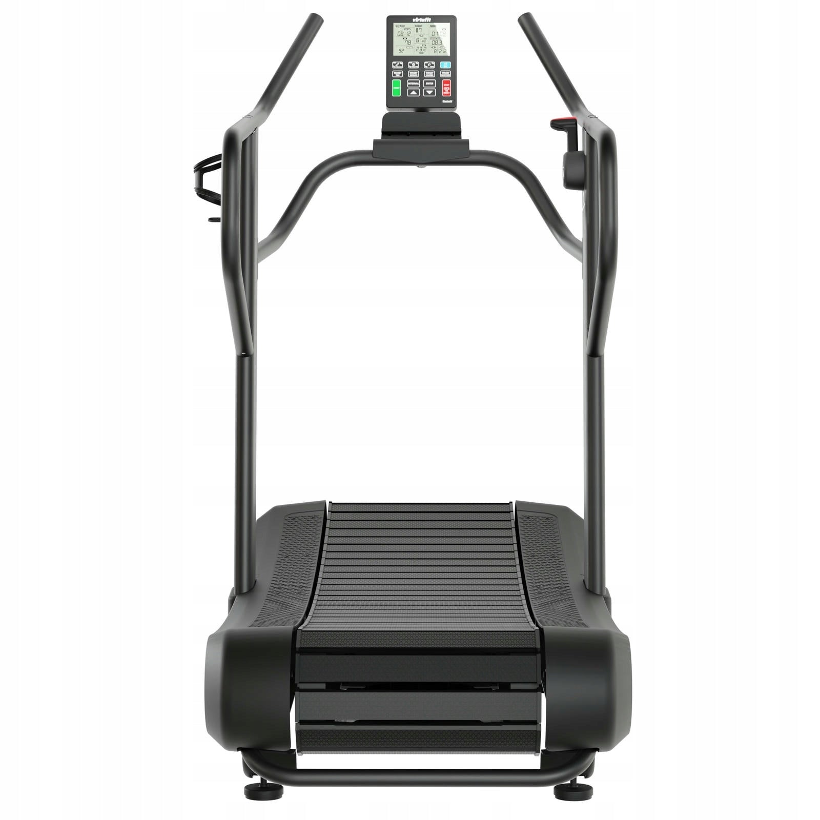 Mechanical treadmill VIRTUFIT Pro Elite HIIT curved 4 resistance levels Kind magnetic