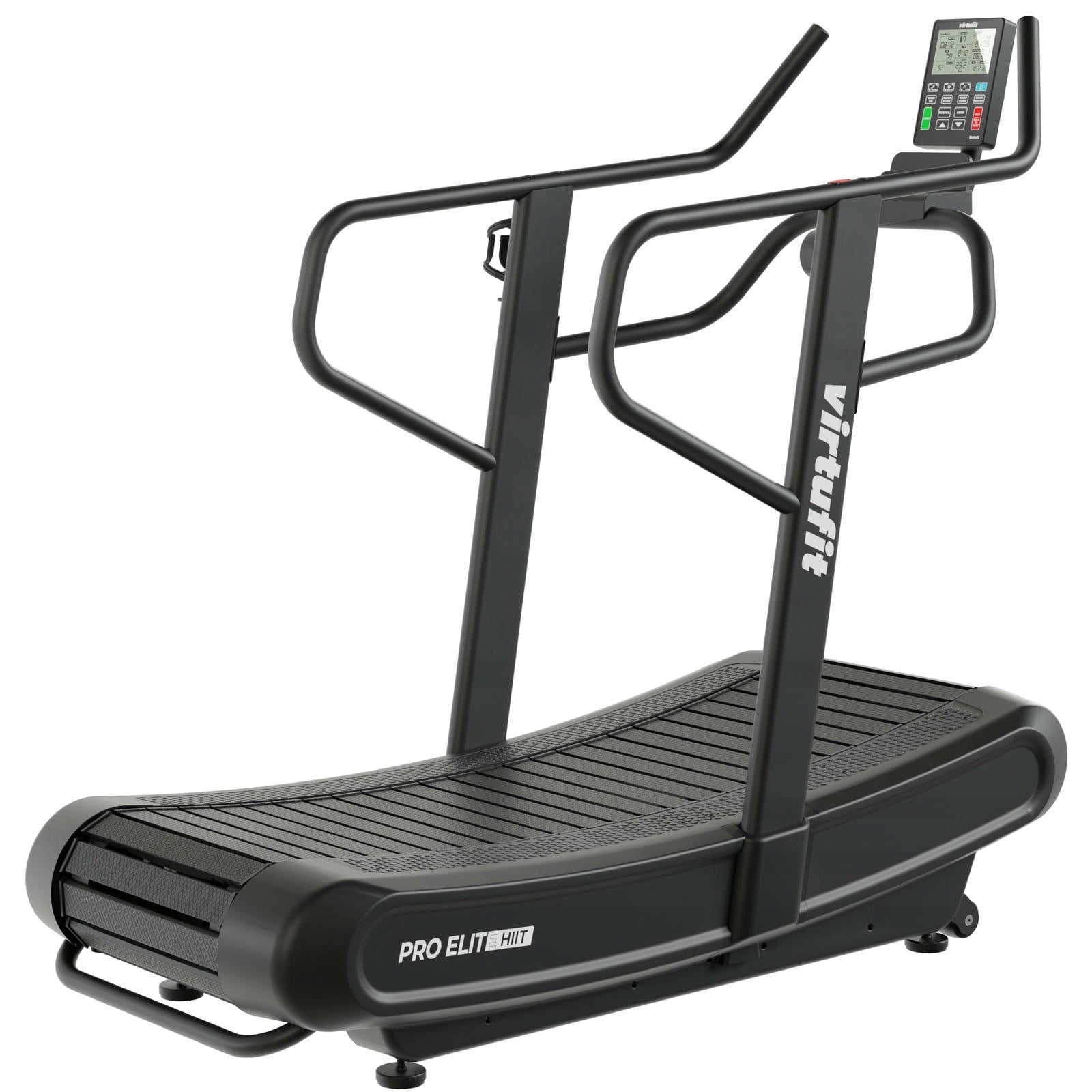 Mechanical treadmill VIRTUFIT Pro Elite HIIT curved 4 resistance levels