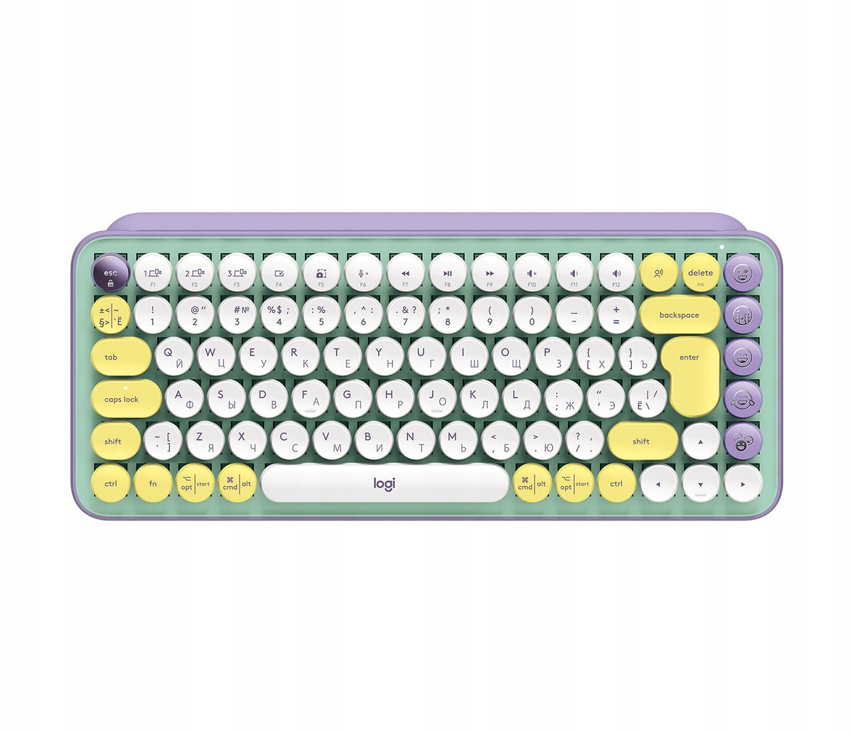 Mechanical wireless keyboard Logitech POP Keys US'Intl + CYRILLIC Manufacturer Logitech