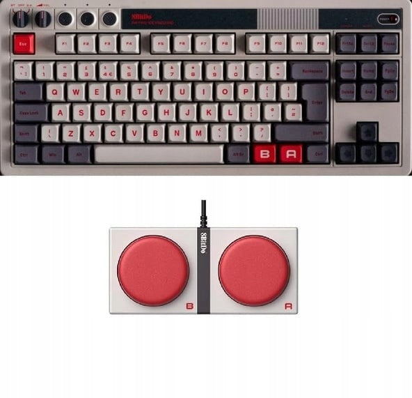 Mechanická klávesnice 8BitDo Retro 108 - N Edition (UK)