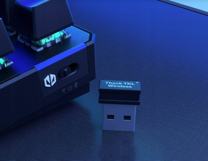Mechanická klávesnice Thock TKL Wireless Keyboard layout CZ-SK (qwertz)