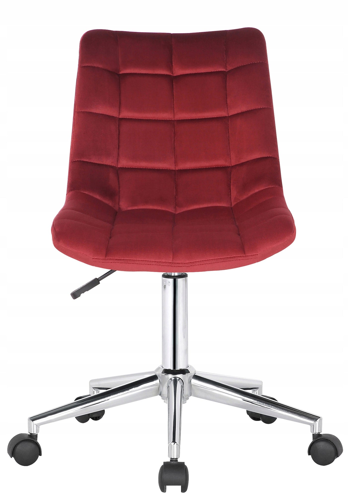 Medford Velvet Office Chair, Red Packaging status original