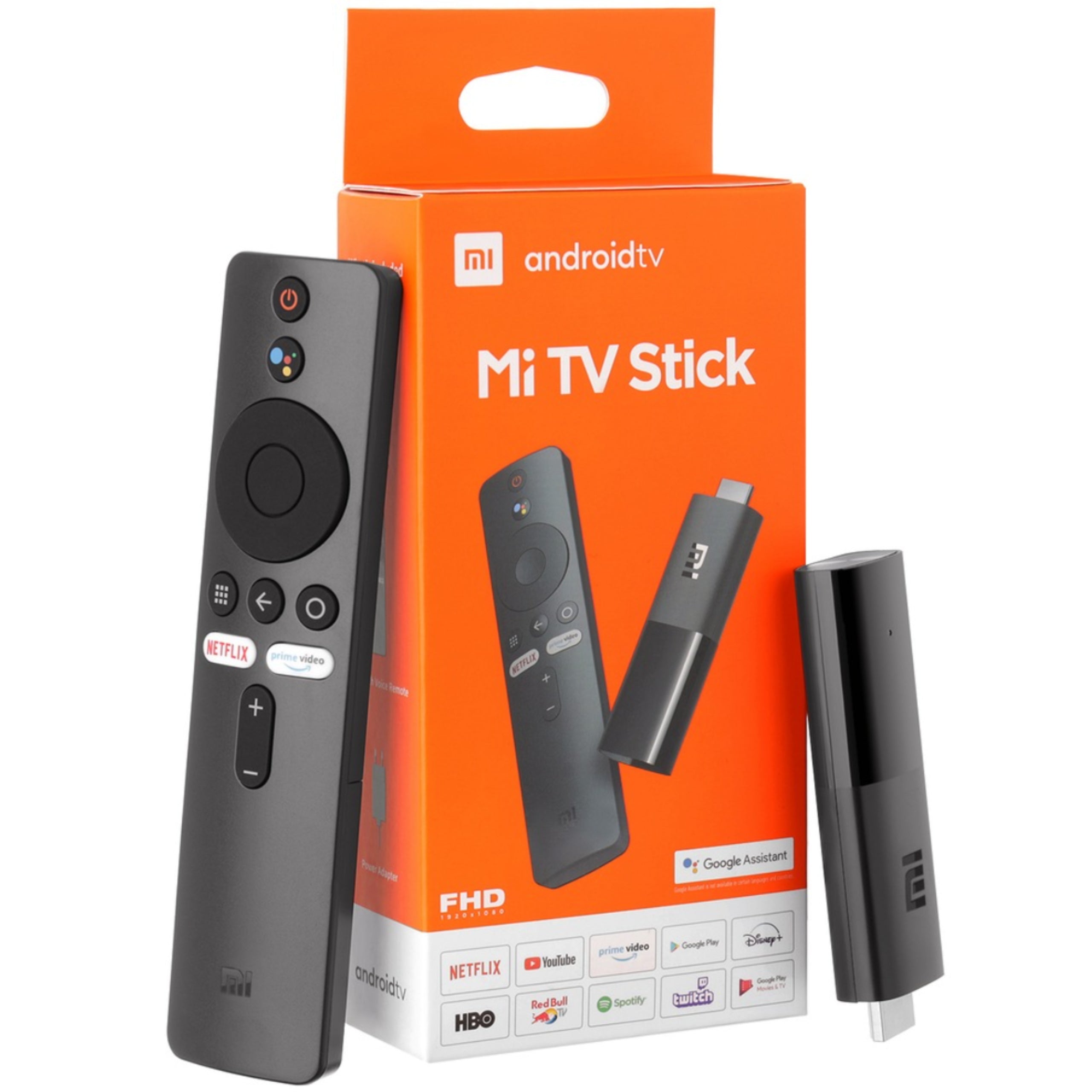 Media Player Xiaomi Mi TV Stick Smart Android TV 1080p Wi-Fi