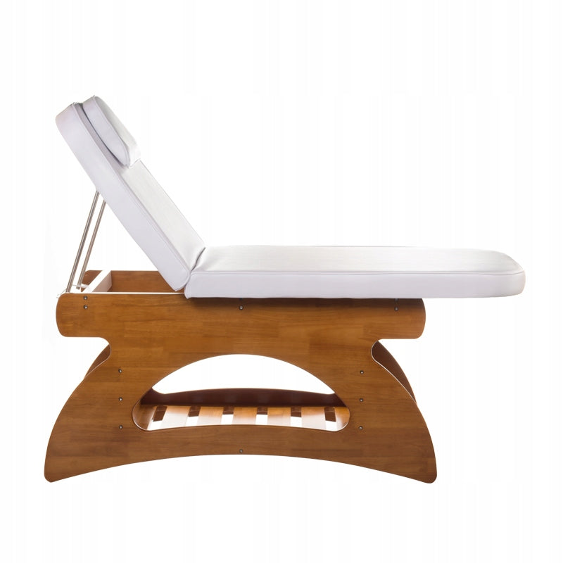 Medical Cosmetic Massage Couch BD-8241 WALNUT, SPA Bed Packaging status original