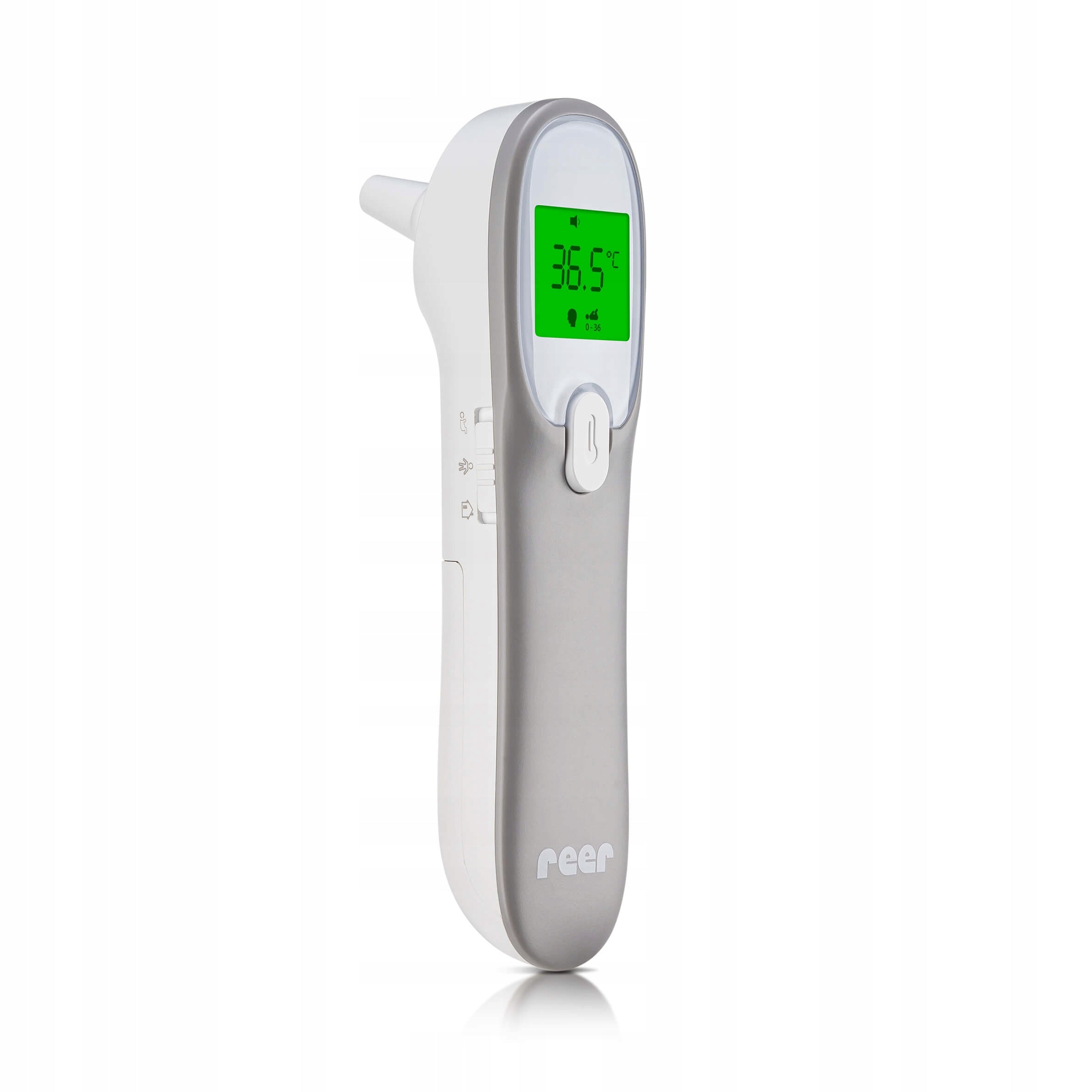 Medical Infrared Electronic Thermometer 3in1 1sec Colour EarTemp REER Brand Reer
