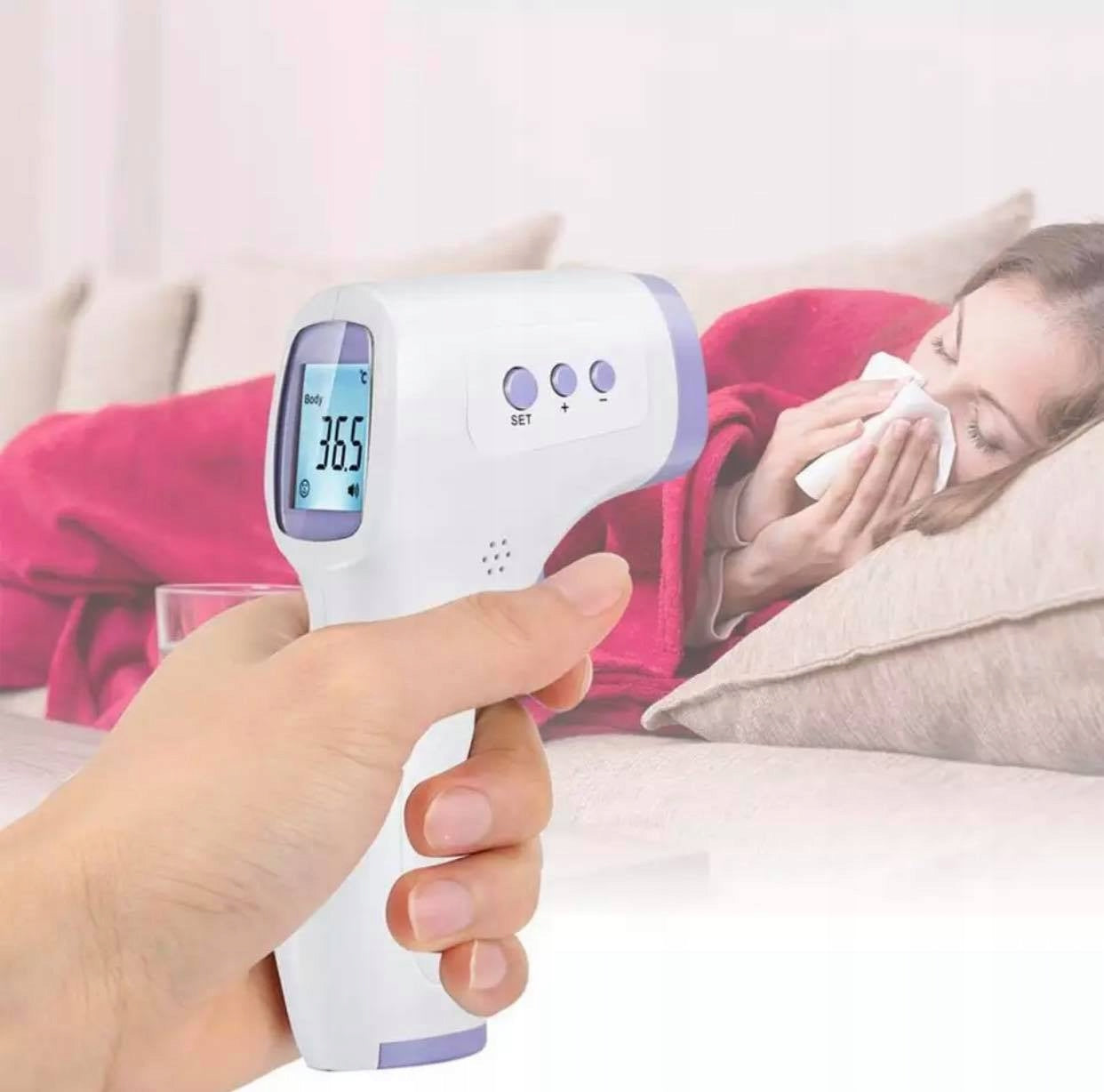 Medical Non-Contact THERMOMETER for forehead Manufacturer code GORĄCZKI SZYBKI DOKŁADNY LCD CZOŁA CYFROWY