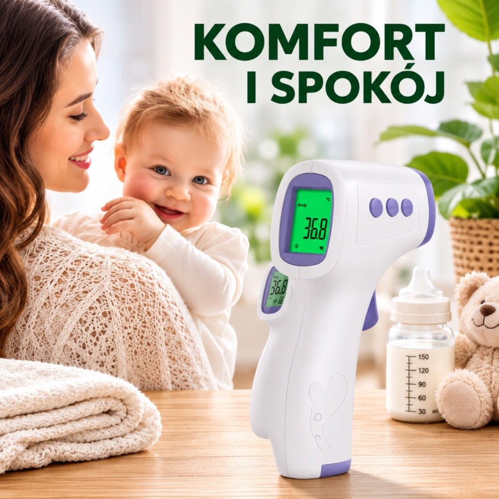 Medical Thermometer Electronic Non-Contact Infrared LASER LCD SCREEN Packaging status original
