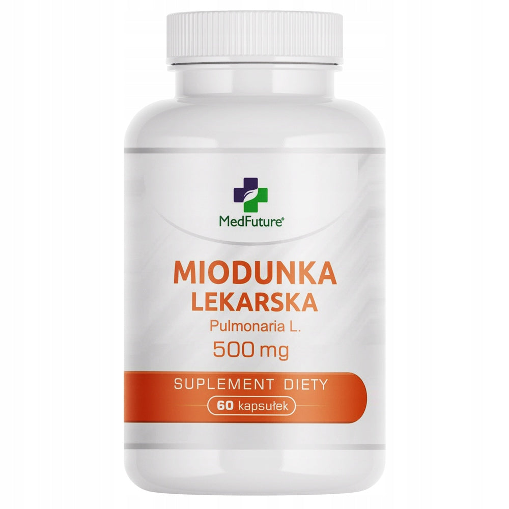 Medicinal honey Lung 500 mg - Healthy lungs, milder cough Manufacturer code miodunka lekarska 500 mg