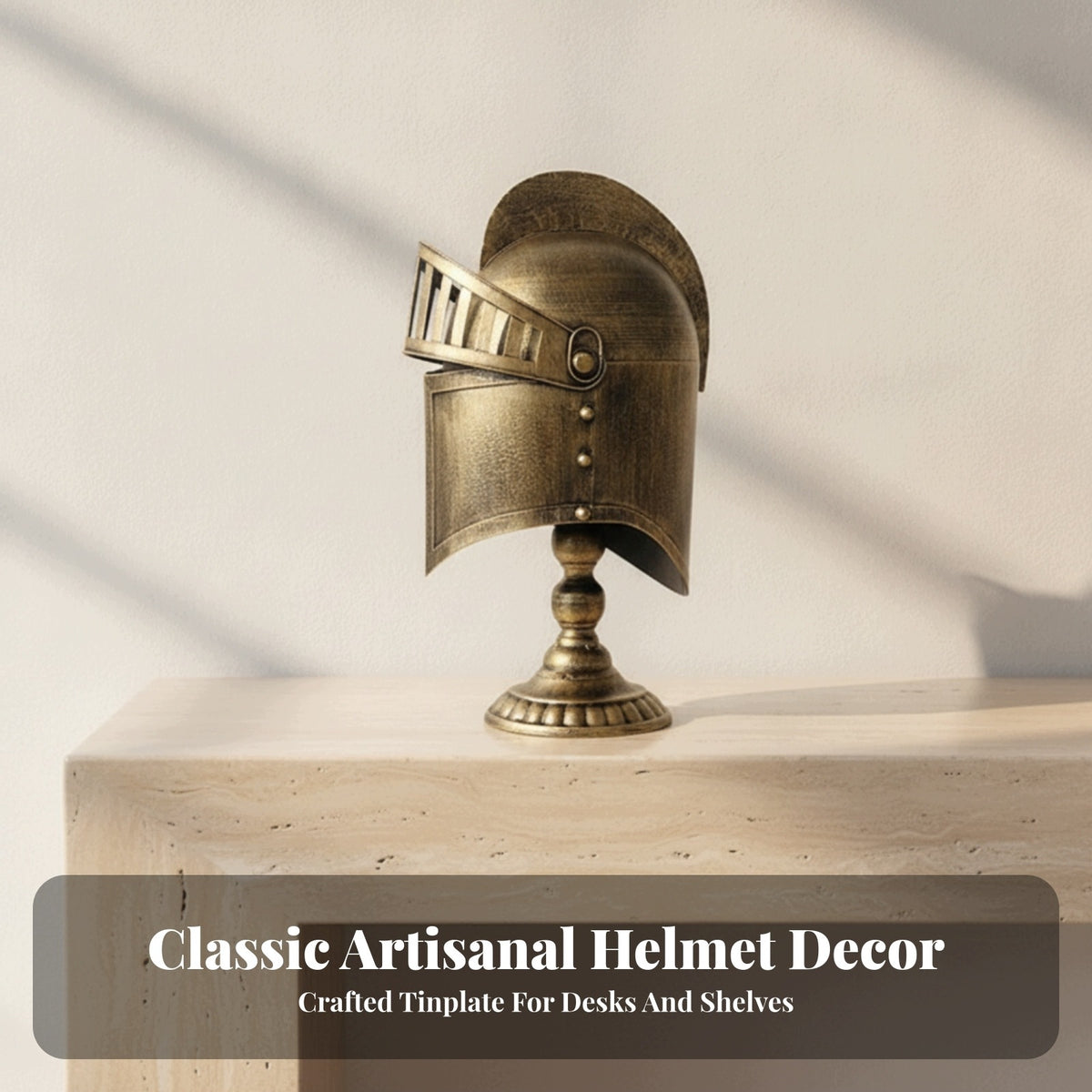 Medieval Helmet for Theatrical Prop, Collectors of Historical Replicas Manufacturer no brand