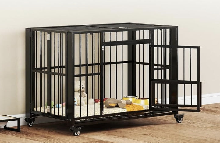 Medium Aluminum Dog Playpen with Floor 93,5x57,5x77,5 cm Manufacturer code x2546
