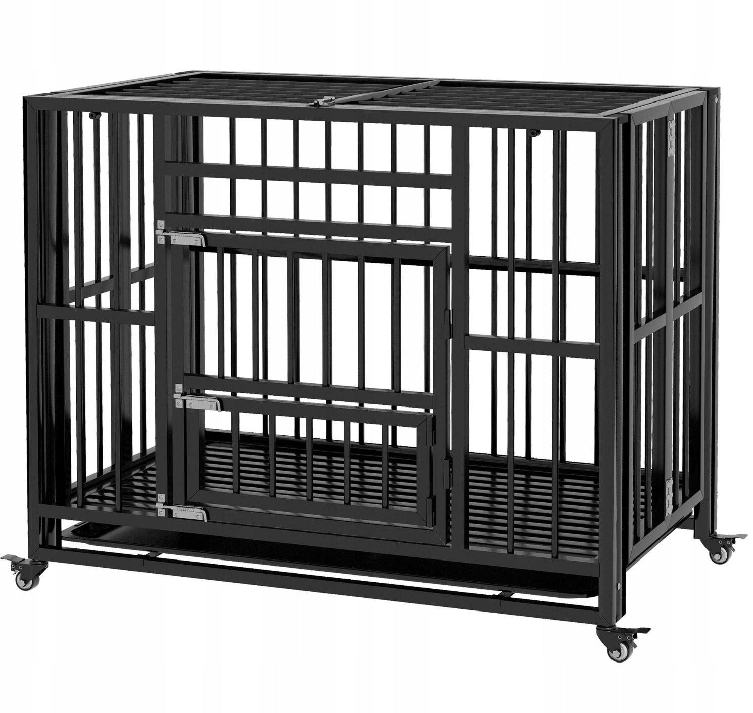 Medium Aluminum Dog Playpen with Floor 93,5x57,5x77,5 cm