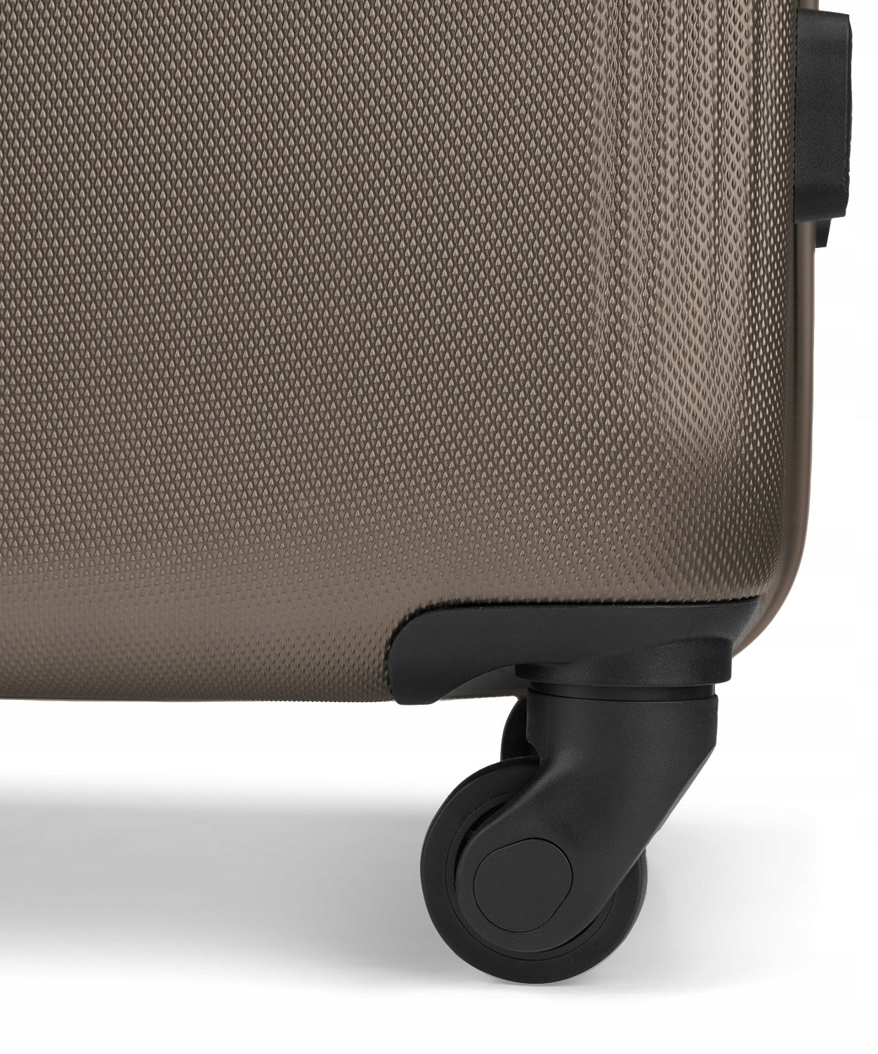 Medium Travel Suitcase On Wheels Hard ABS PUCCINI Beige ABS025B-6C Height 66 cm