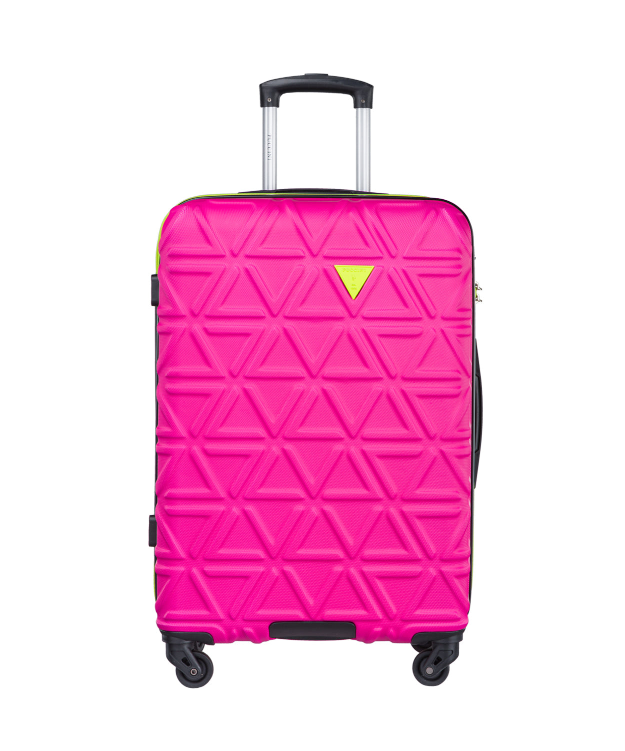Medium Travel Suitcase On Wheels Hard ABS PUCCINI Pink ABS018B 3A Packaging status original