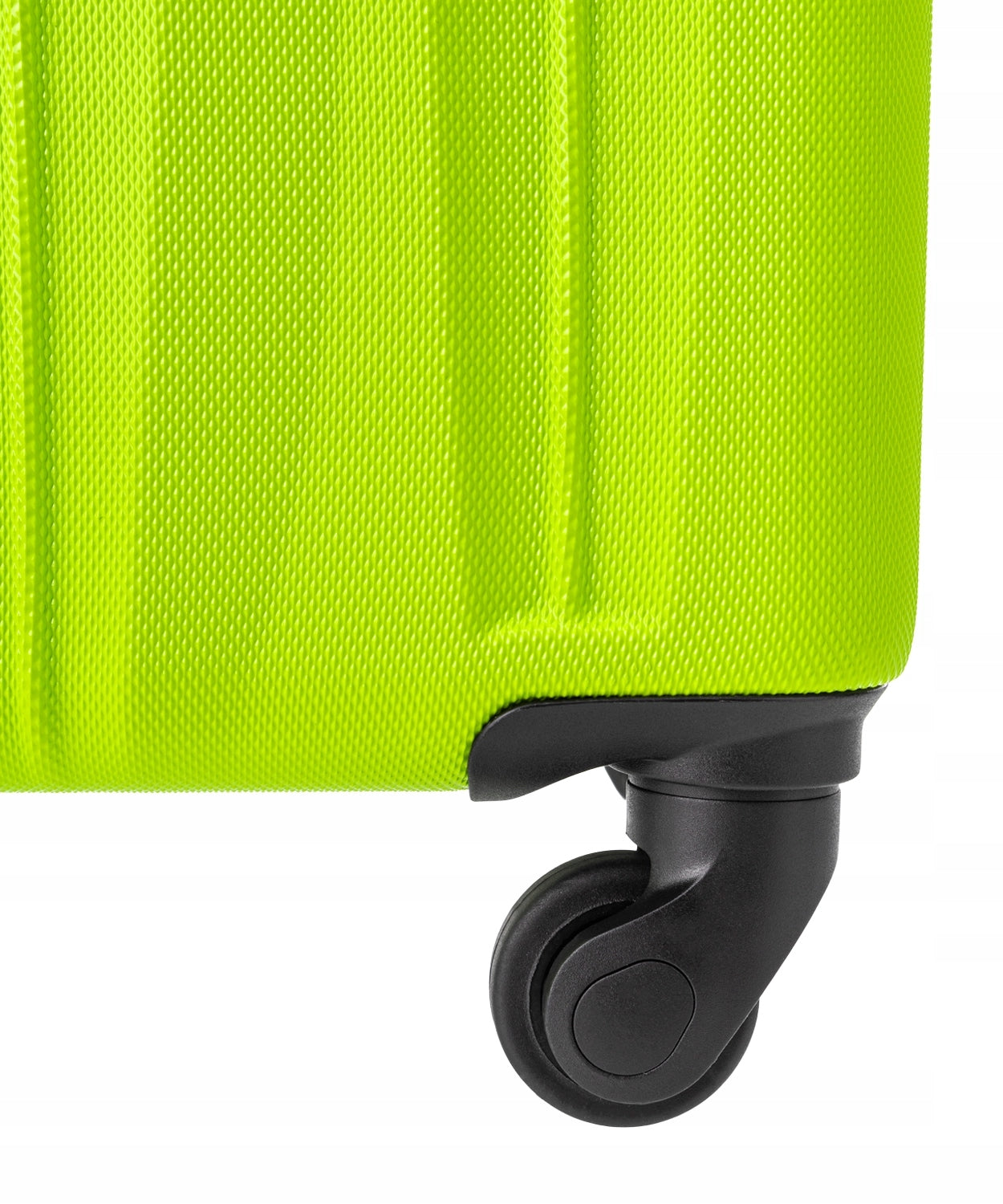 Medium Travel Suitcase On Wheels Hard PUCCINI ABS Lime ABS021B-5B Width (longer edge) 45 cm