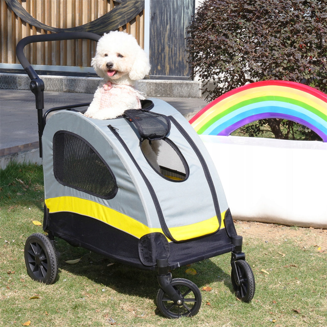 Medium stroller cat dog transporter up to 20 kg 4 wheels EAN (GTIN) 6949577749827