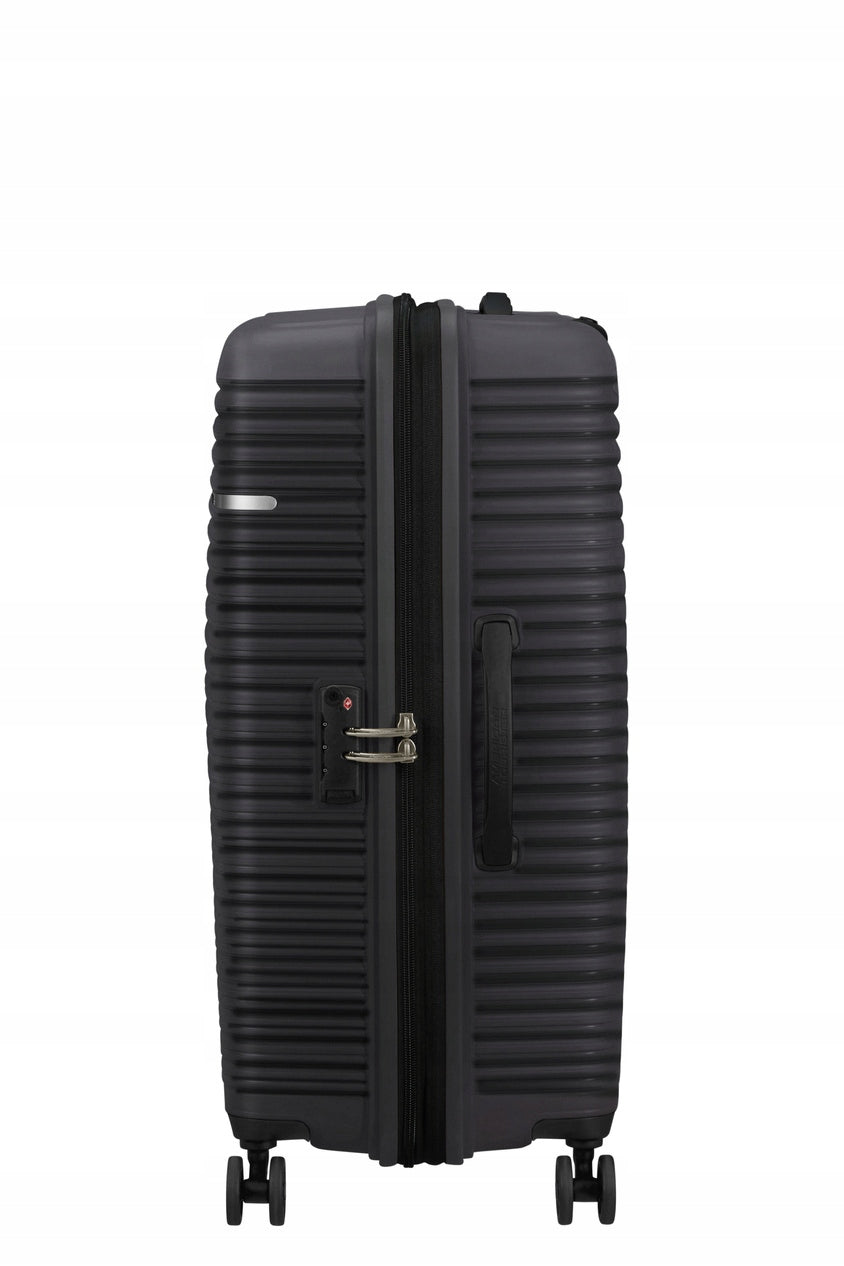 Medium suitcase AMERICAN TOURISTER 67cm POLYPROPYLENE TSA 360° enlarged Height 67 cm