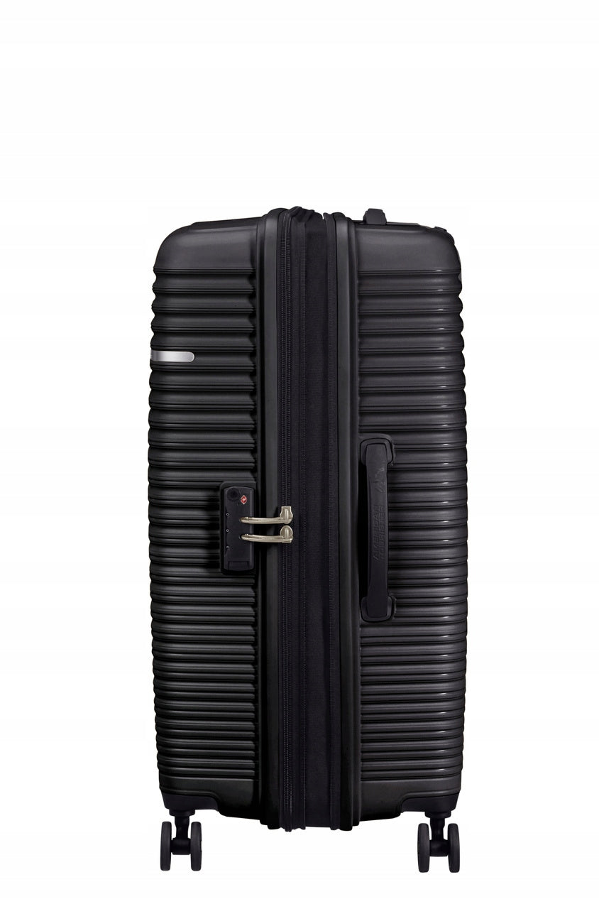 Medium suitcase AMERICAN TOURISTER 67cm POLYPROPYLENE TSA 360° enlarged Width (longer edge) 45 cm