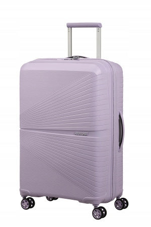 Medium suitcase American Tourister Airconic 67cm purple PP 67l TSA lock
