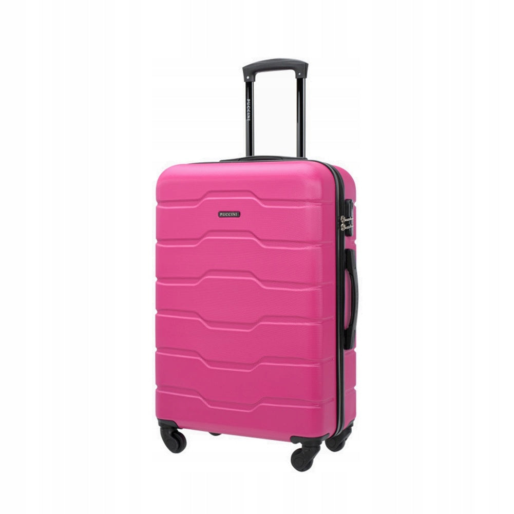 Medium suitcase PUCCINI ALICANTE ABS024B 3A Pink Brand PUCCINI