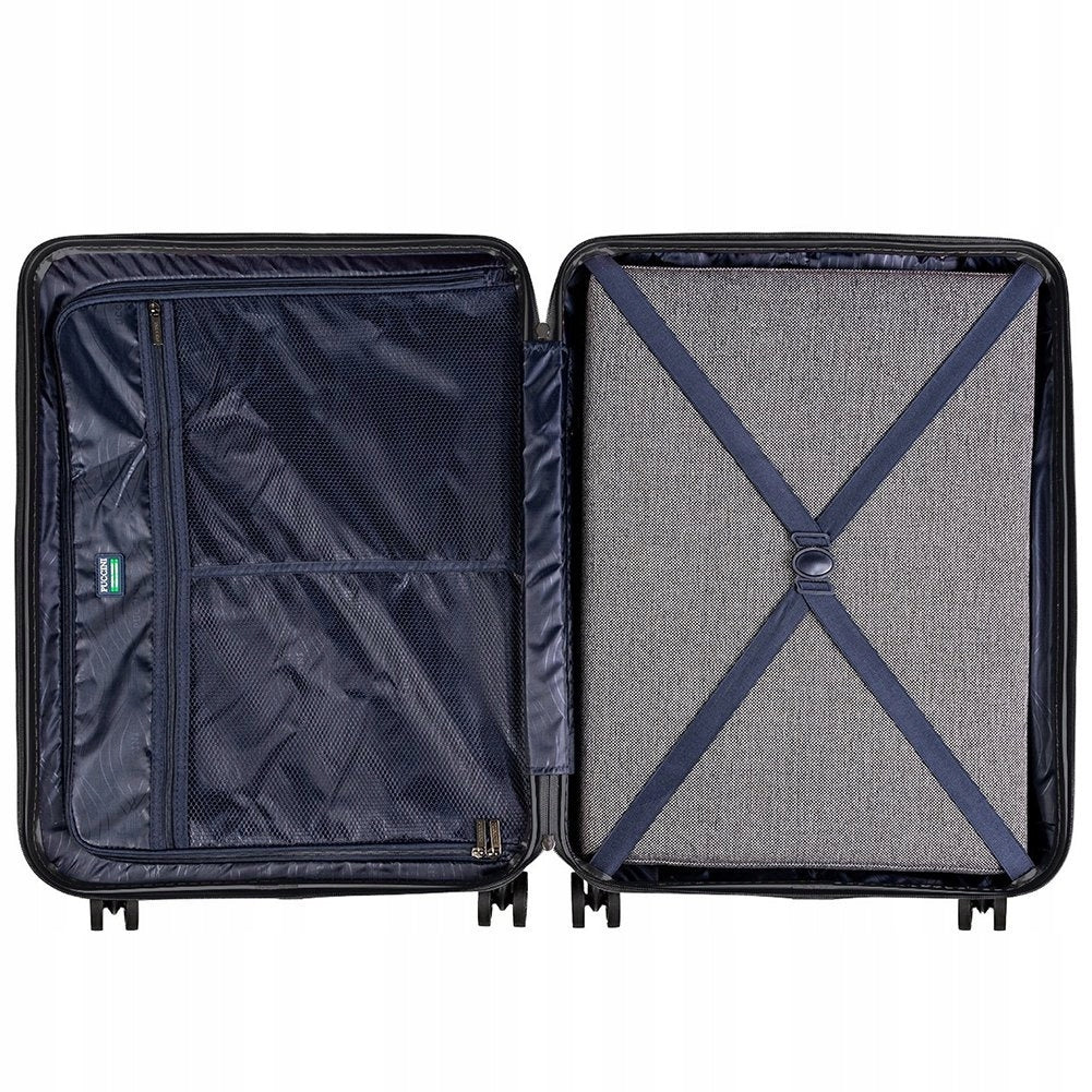 Medium suitcase PUCCINI PANAMA PC029B 8 Grey Kind hard