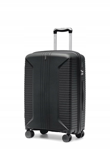 Medium suitcase Puccini Berlin 56 l - black