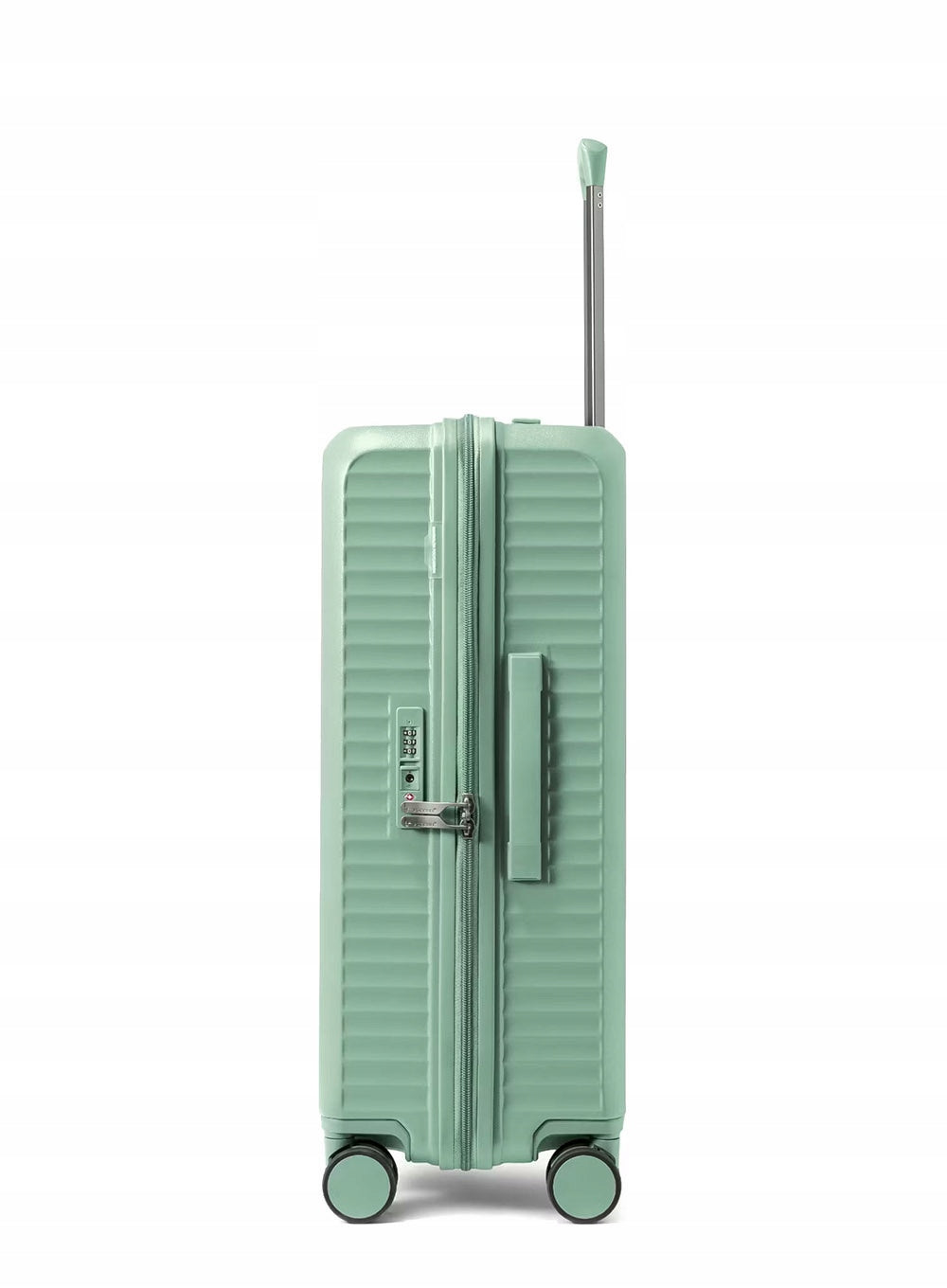 Medium suitcase Puccini Monte Carlo - green Width (longer edge) 48 cm