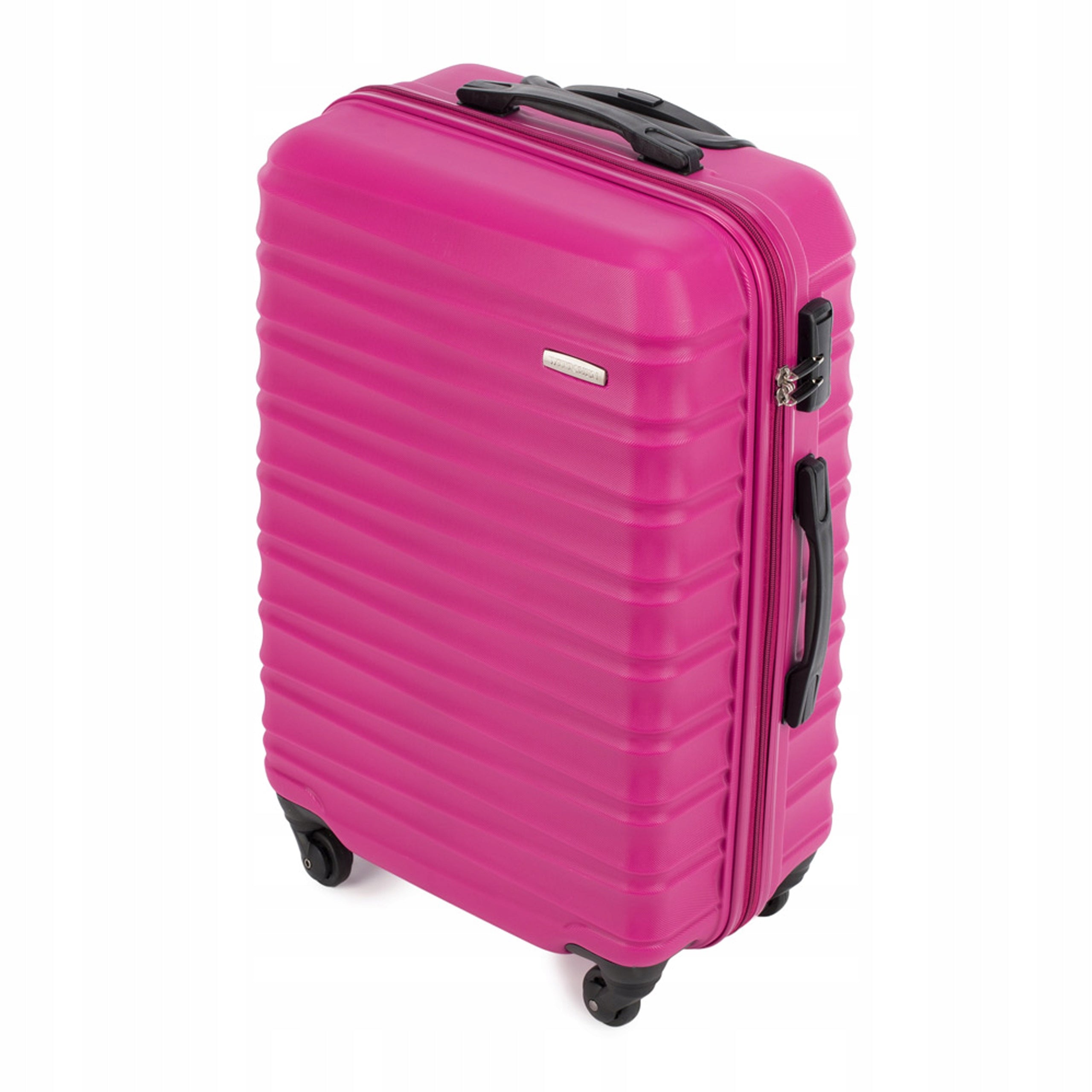 Medium suitcase WITTCHEN Groove Line 56-3A-312-34 pink Depth (shorter edge) 26 cm