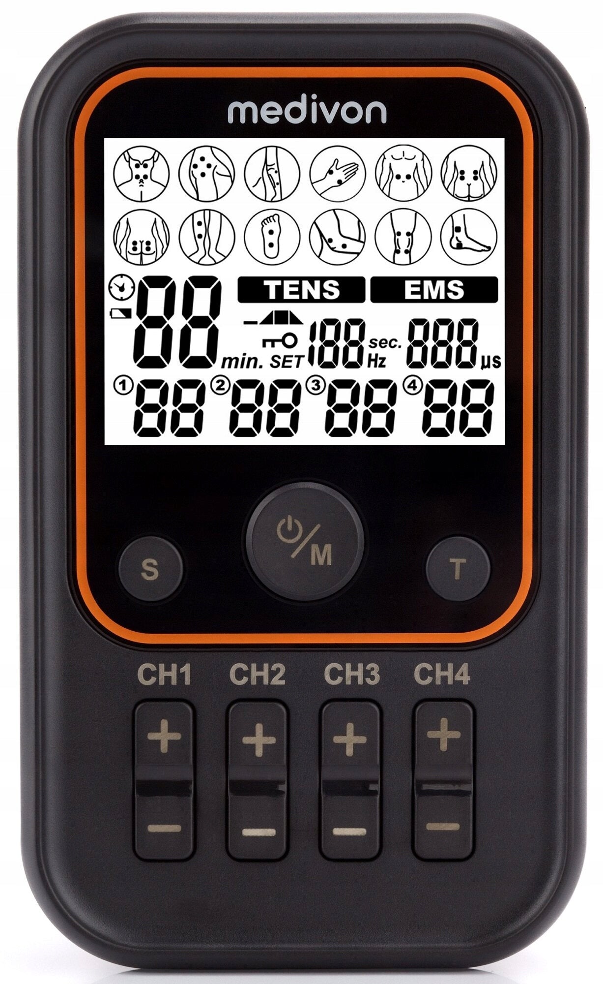 Medivon Odin Flex Pro Electrostimulator for Muscle Pain and Massage Treatment Manufacturer code OdinFlex PRO