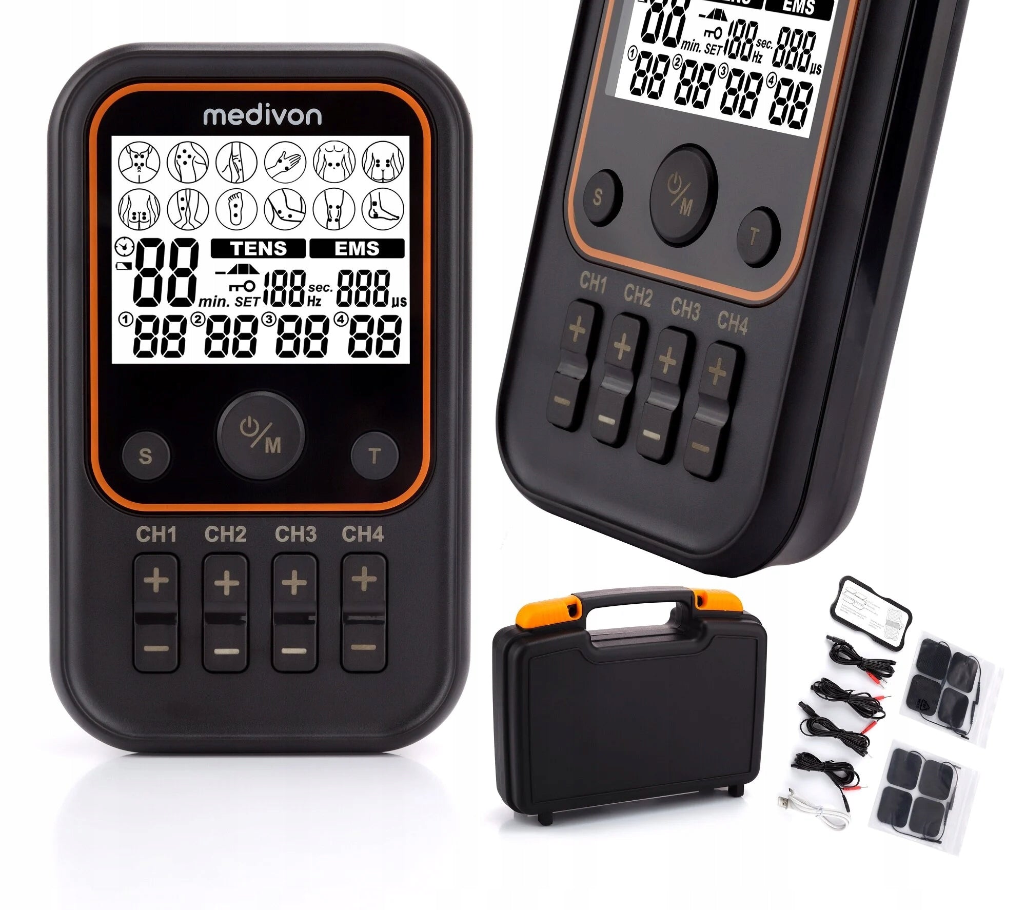 Medivon Odin Flex Pro Electrostimulator for Muscle Pain and Massage Treatment