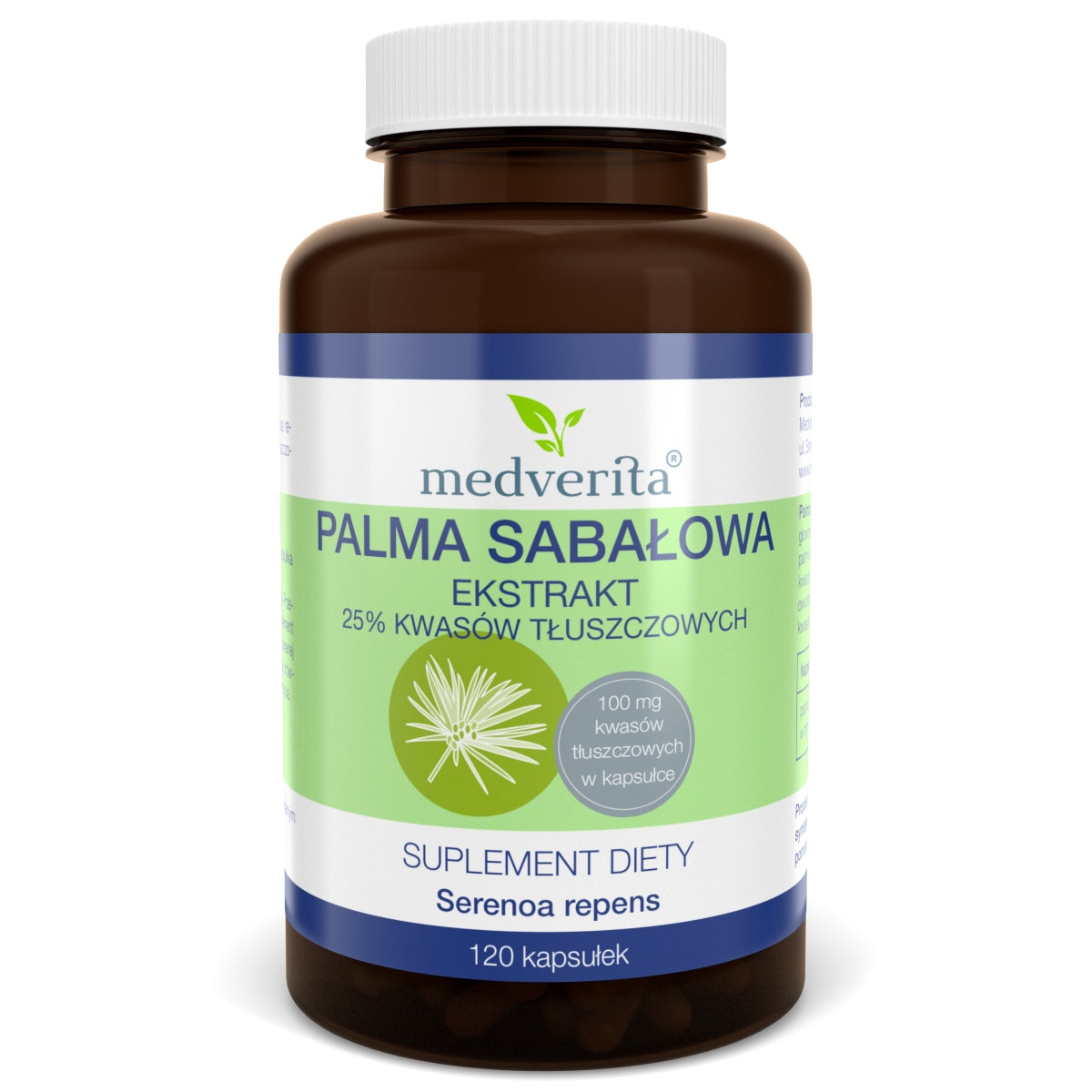 Medverita Saw Palm 120 capsules